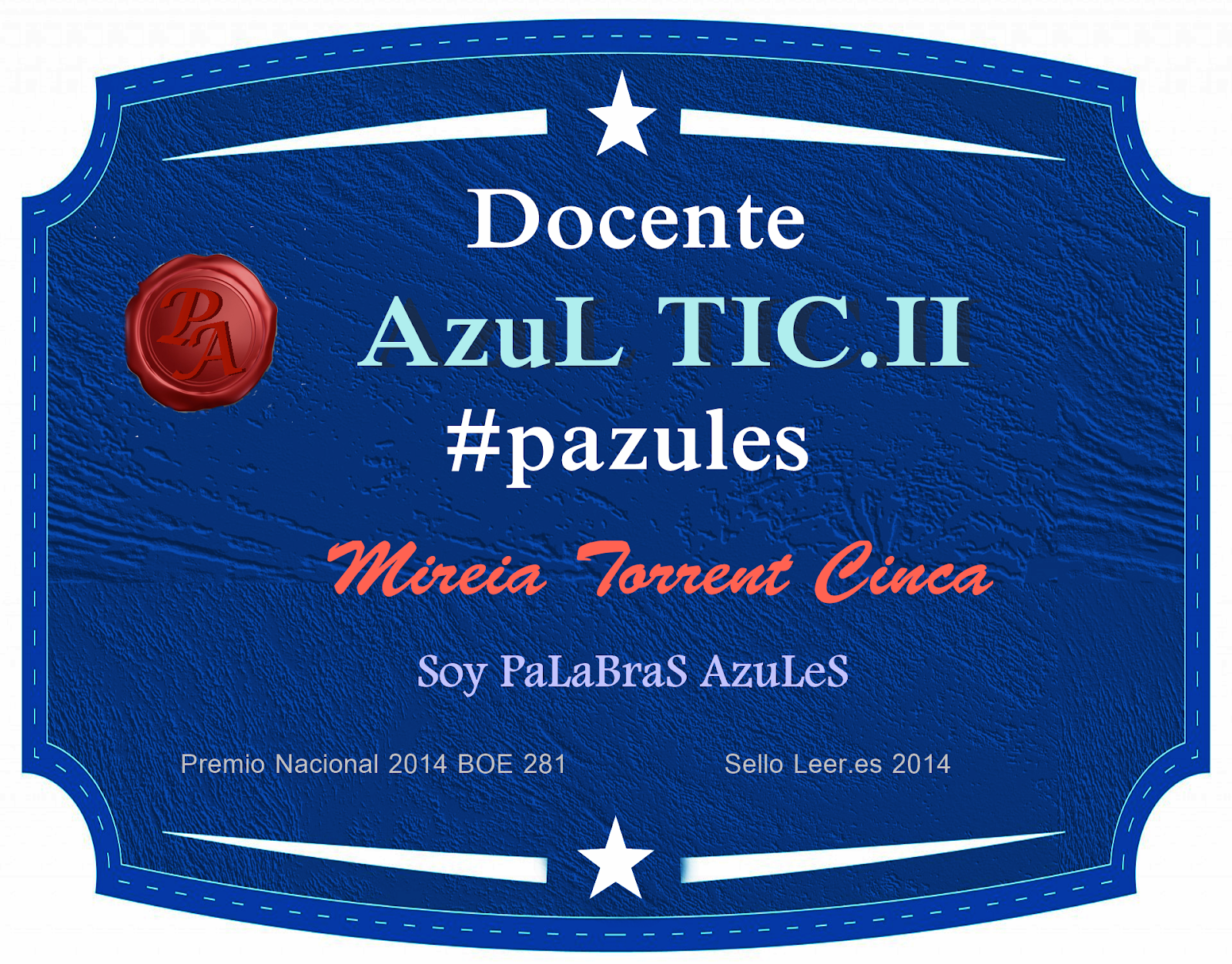 premio docente azul 2