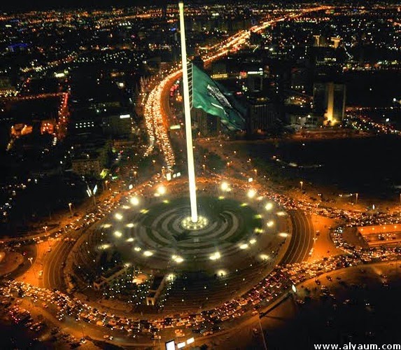 Jeddah City The largest flagpole in the world