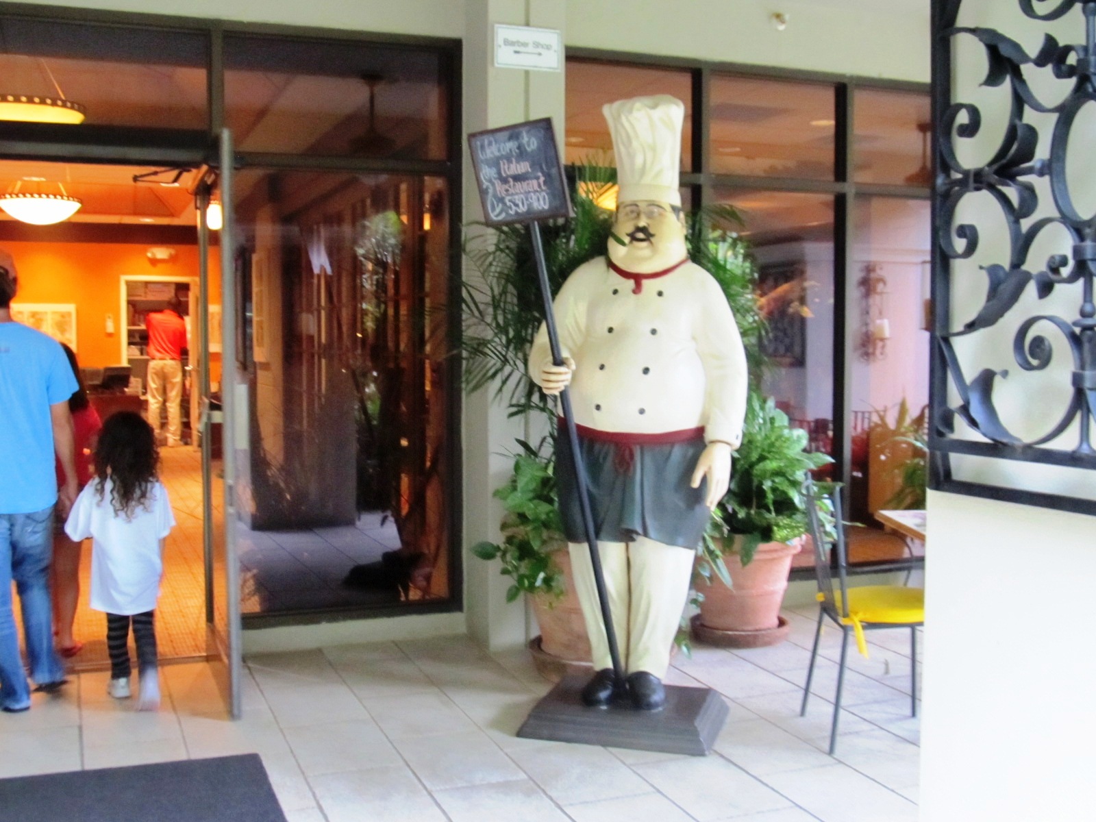 Food and Thrift Italian Restaurant, at the Breakers Hotel