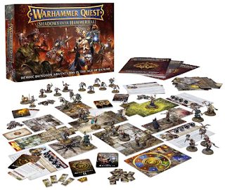 Wayland Games: New Fantasy Warhammer Quest: Shadows Over Hammerhal Boardgame Wayland Games: New Fantasy Warhammer Quest: Shadows Over Hammerhal Boardgame