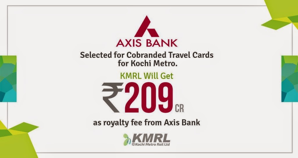 Safe ePayments 10 Benefits of Axis Bank Kochi Metro AFC deal