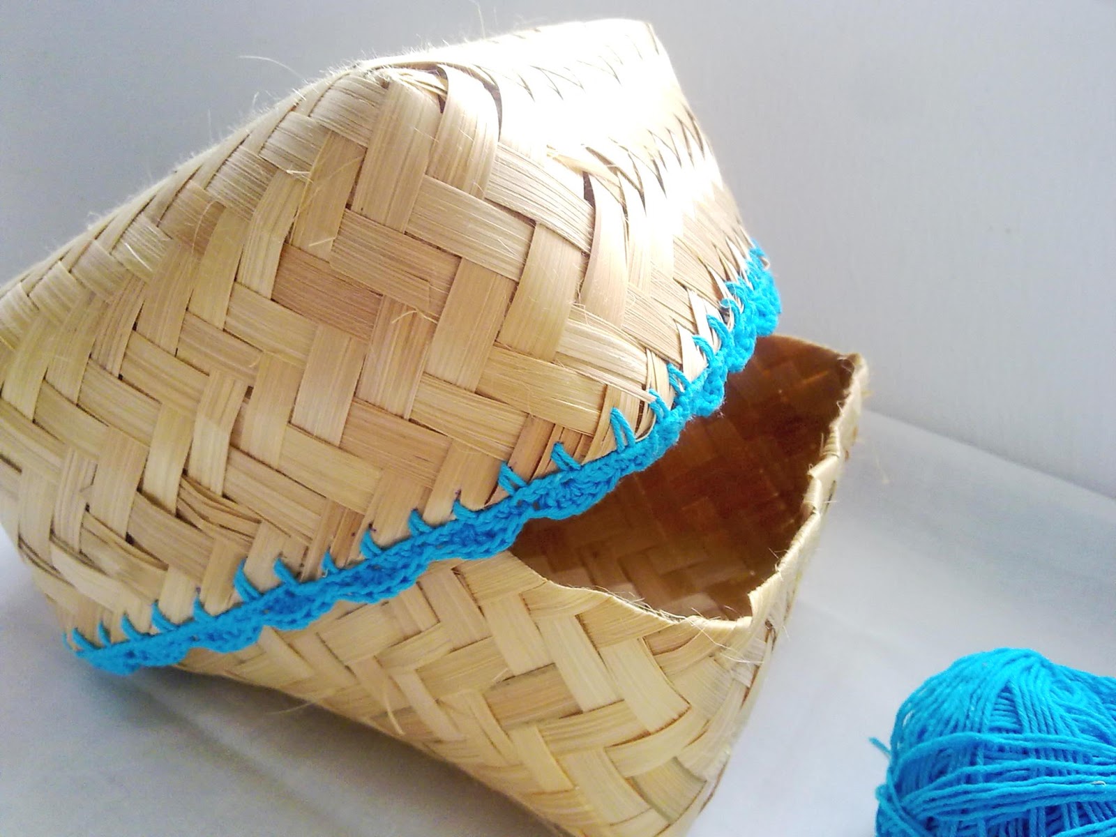 sibebo Sunday Crafting Crocheted Bamboo box