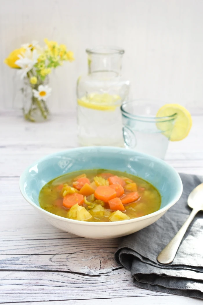 Summer Root Vegetable Soup