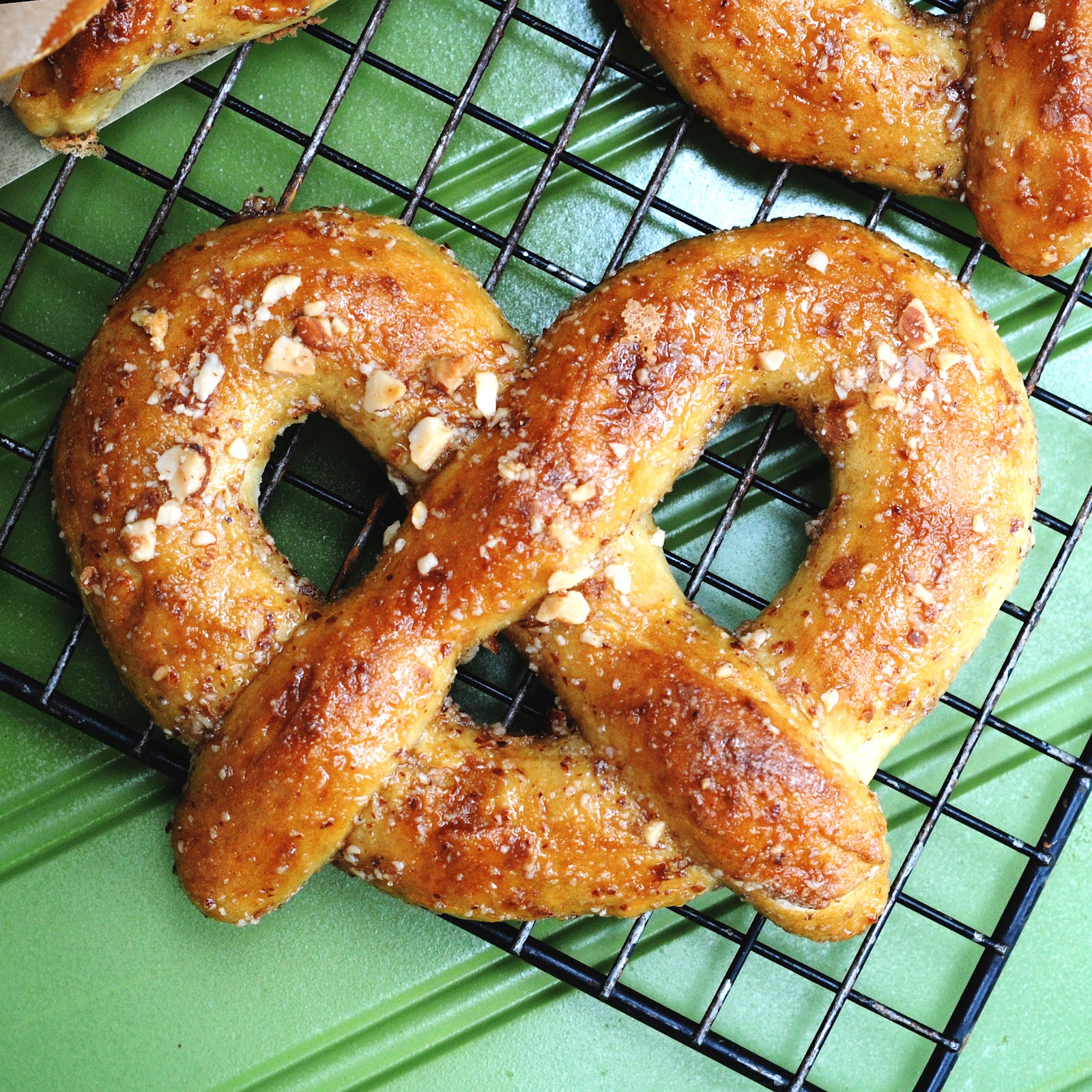 Simply Gourmet 169. Almond Pretzels with Almond Dipping Sauce
