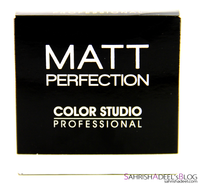 Matt Perfection Foundation by Color Studio Professional - Review & Swatches