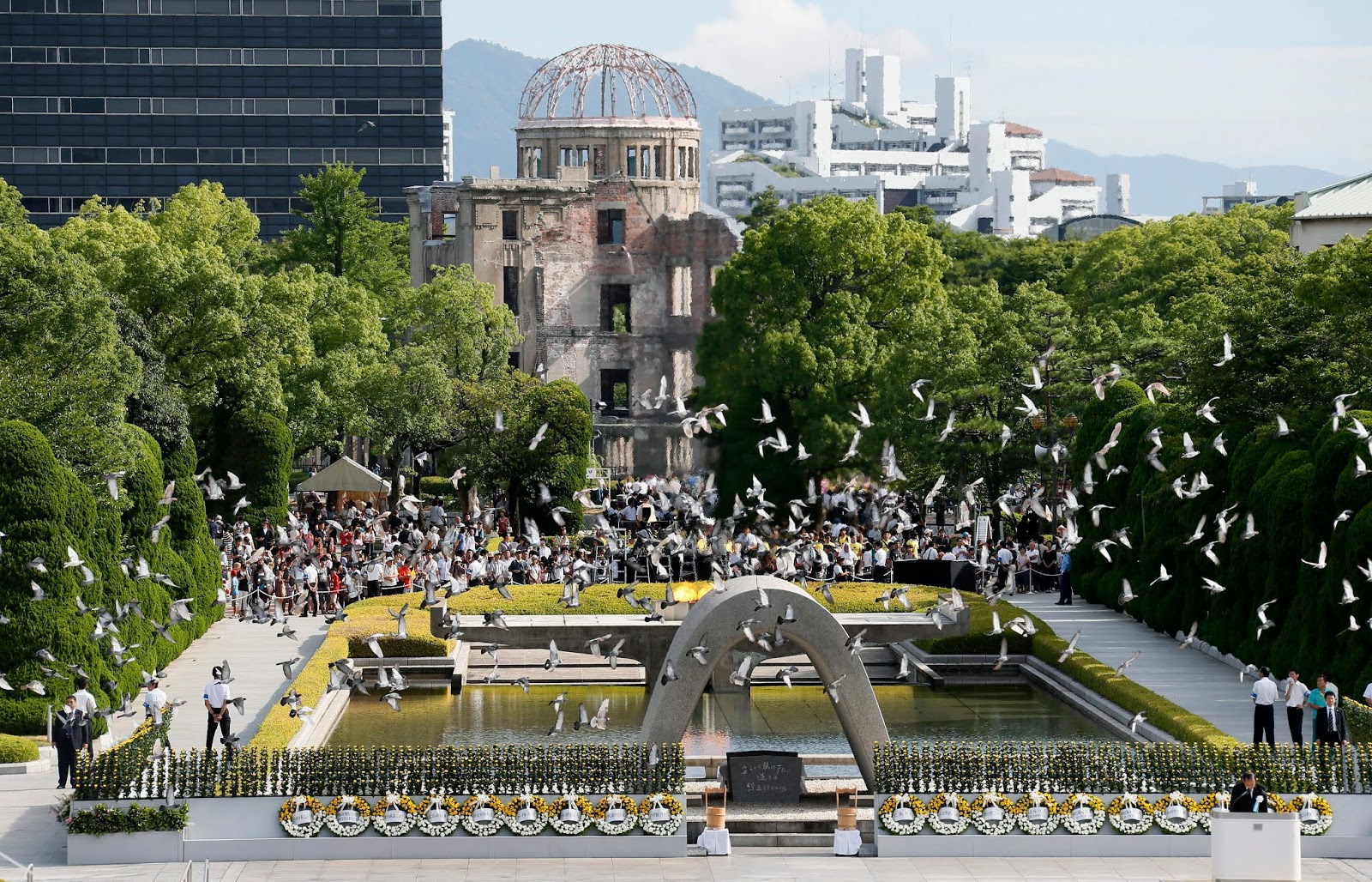 Hiroshima conmemora el 75º aniversario del ataque nuclear reclamando la abolición de estos arsenales Hiroshima conmemora el 75º aniversario del ataque nuclear reclamando la abolición de estos arsenales