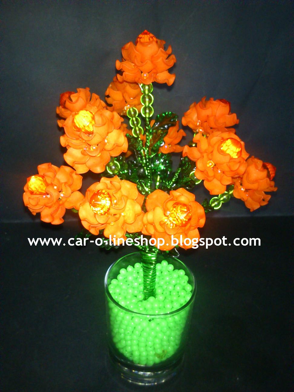 Kerajinan Manik dan Bunga Akrilik: Bunga Acrylic