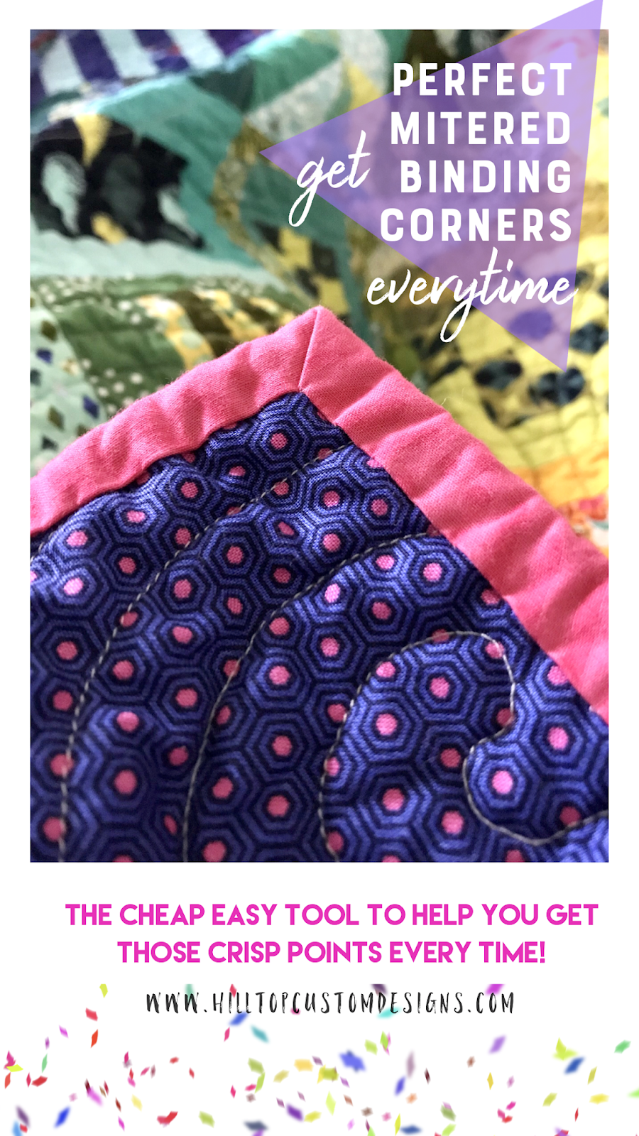 Perfect Mitered Binding Corners Amista Baker