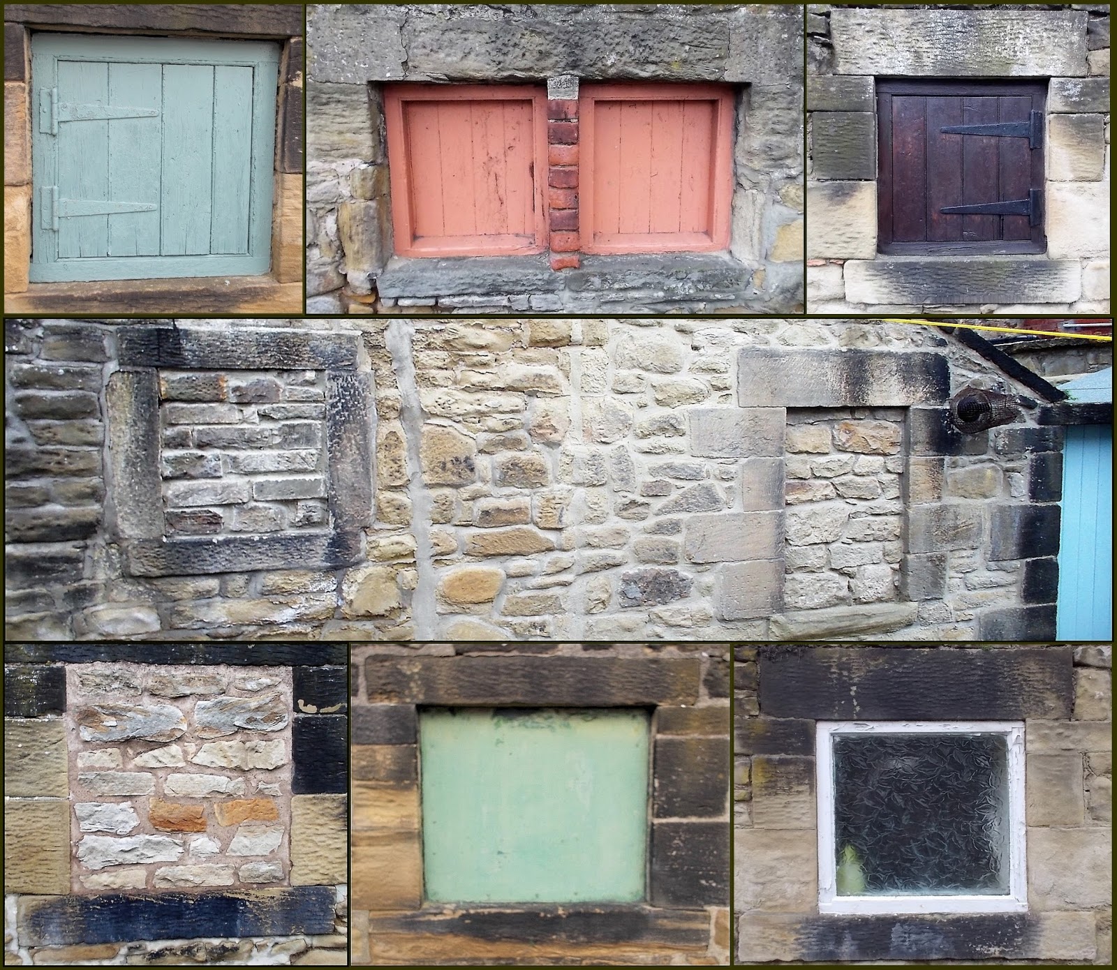 ANorthumbrianAbroad Fascinating Back Streets and CoalShed Doors