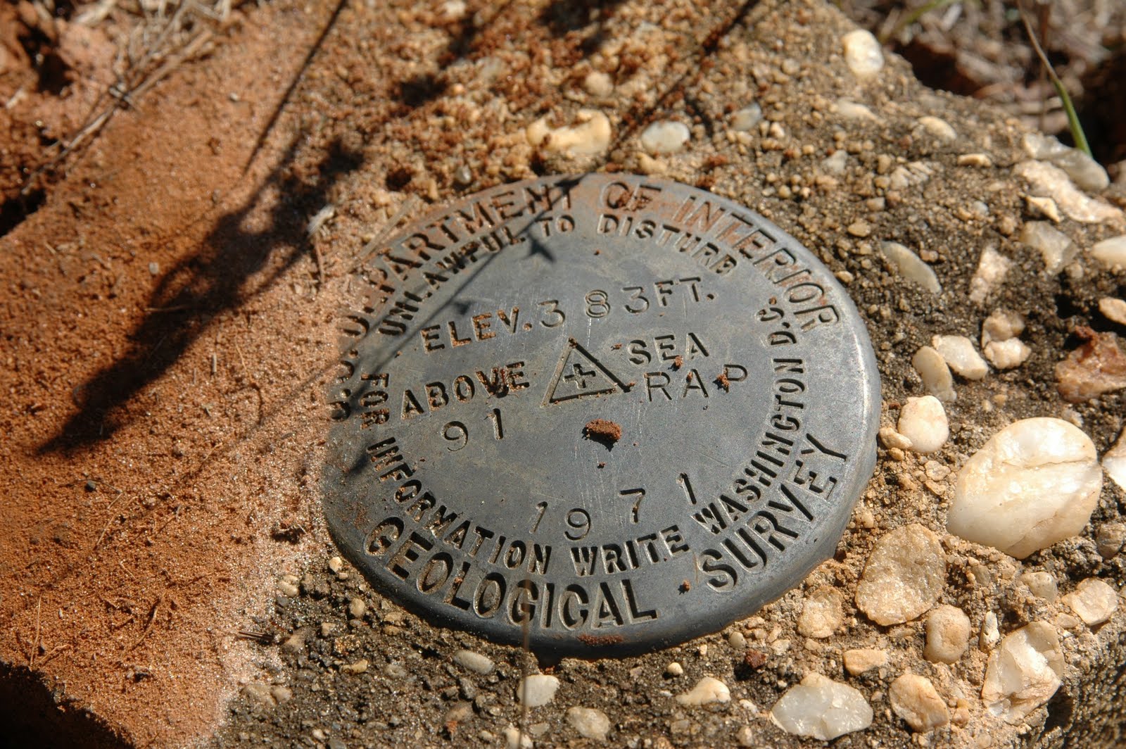 Dispatches from the LPOP Old survey marker leads to letter to U.S