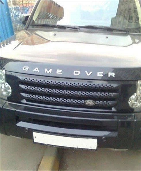 Game over range rover