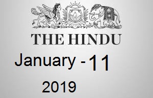 The Hindu Newspaper Today 11 January 2019 Download PDF