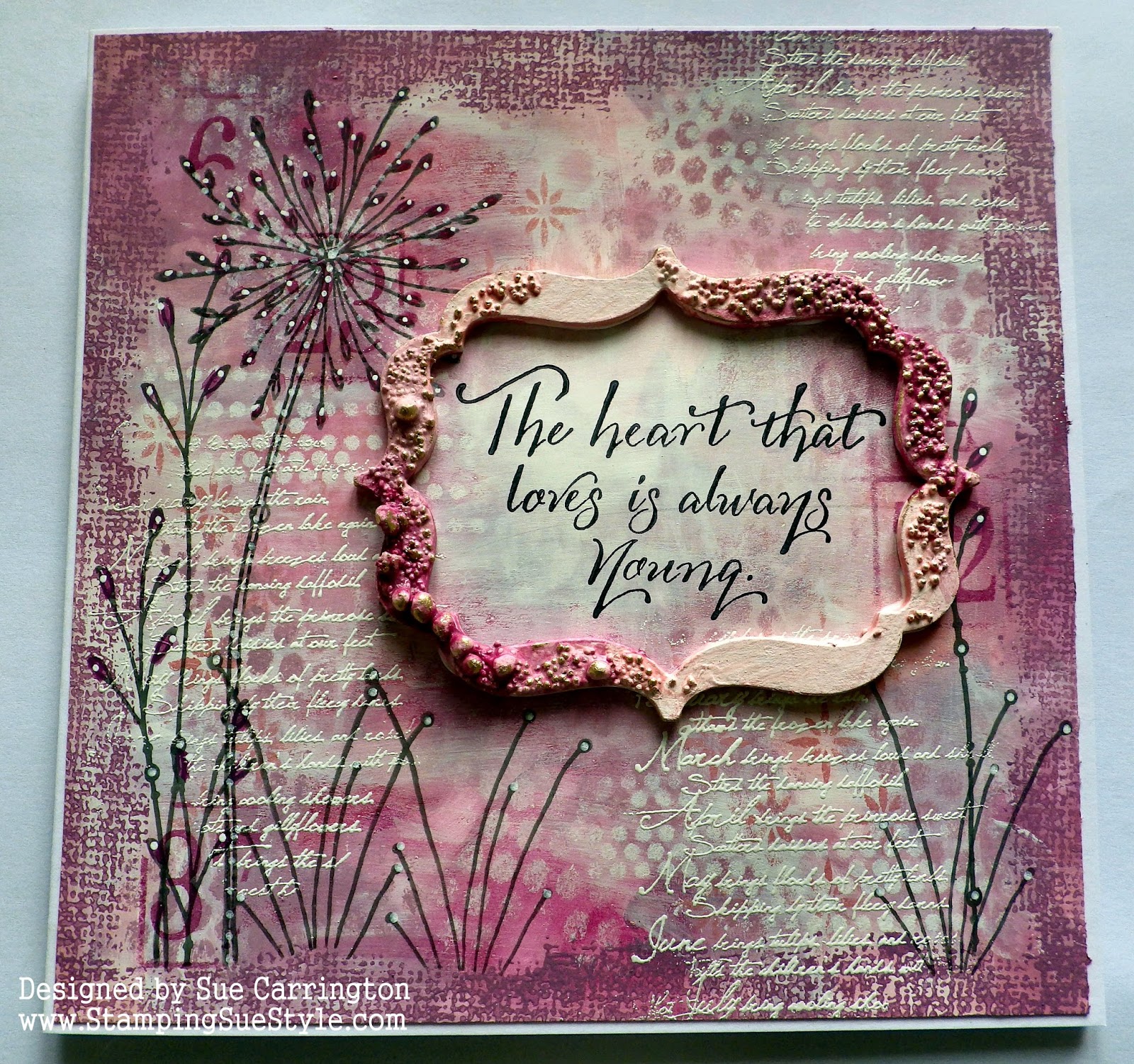 Stamps and Stencils Words with Meaning