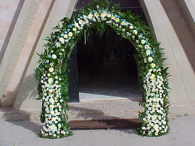 Arcos de Bodas con Flores, parte 1