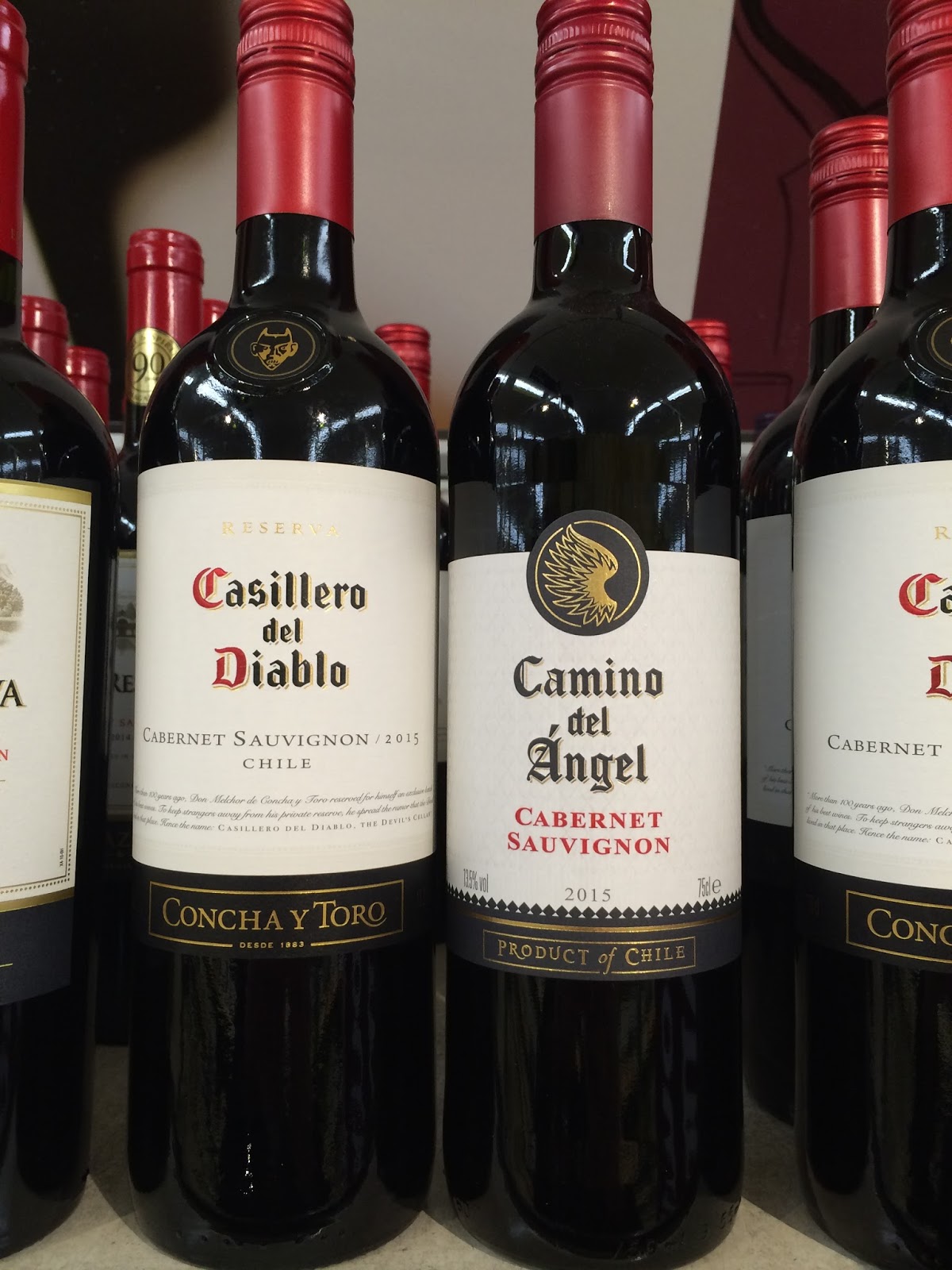 Sediment Angels And Devils Both The Same Casillero Del Diablo V Camino Del Angel