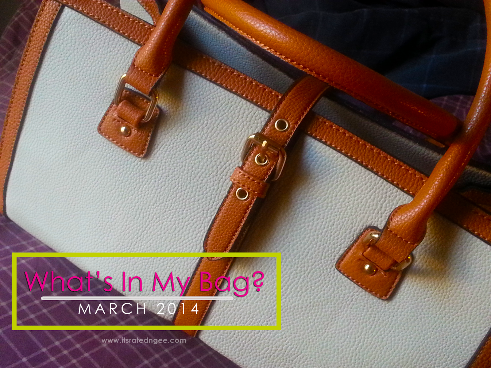 whats in my bag 2014