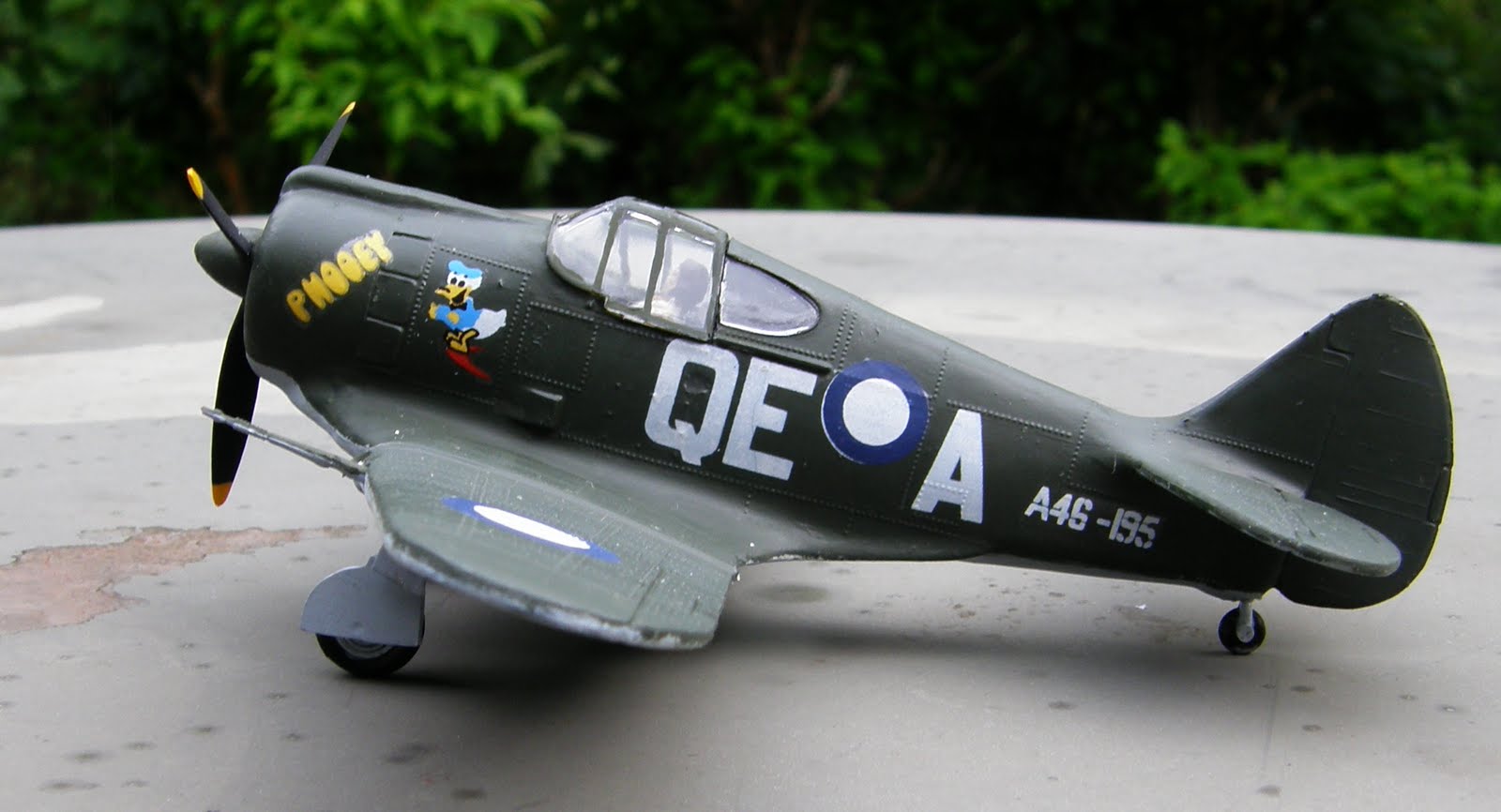 wade's military models RAAF CAC Boomerang 1/72 Airfix