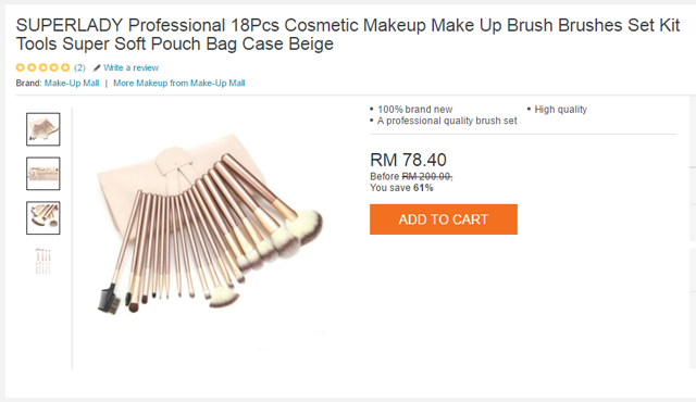 Lazada Birthday Blogger Contest berus mekap