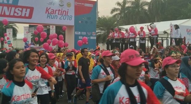 ‘Kartini Run 2018’ Digelar di Silang Monas