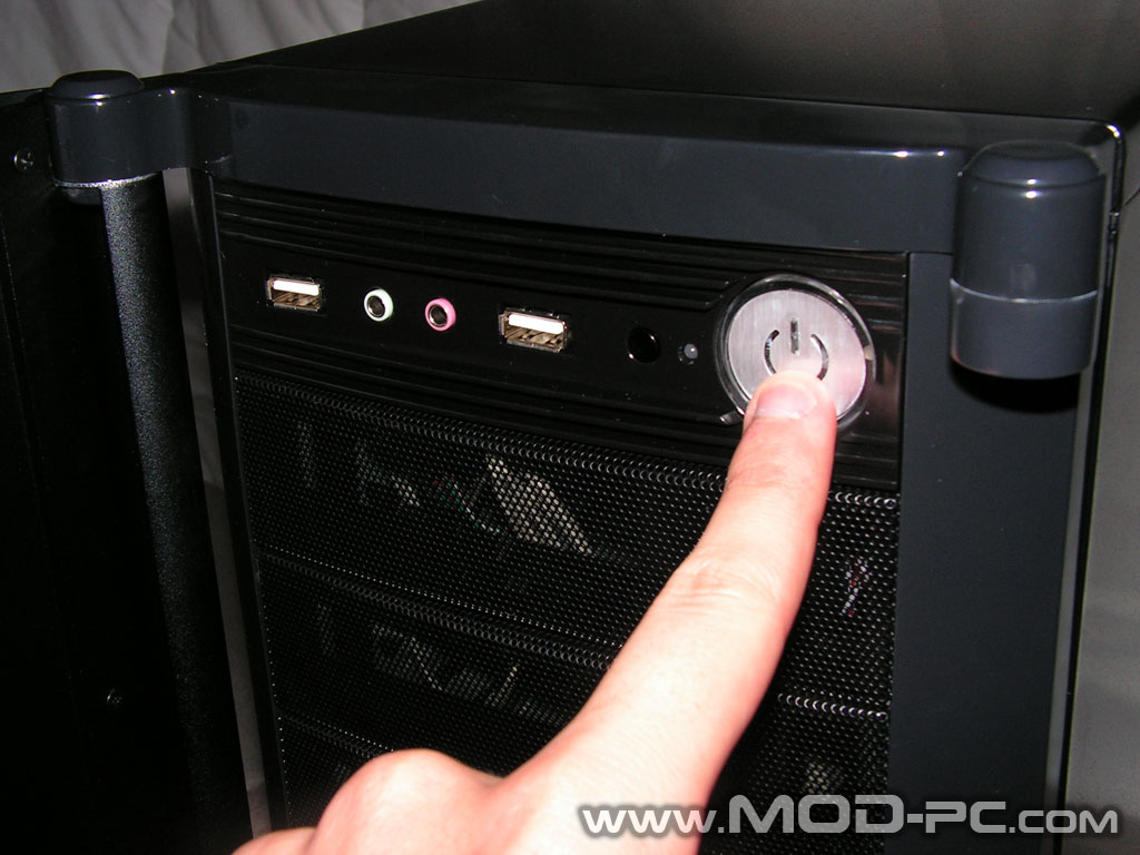 Panel frontal del CPU