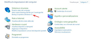 Tool Backup e ripristino Backup e ripristino