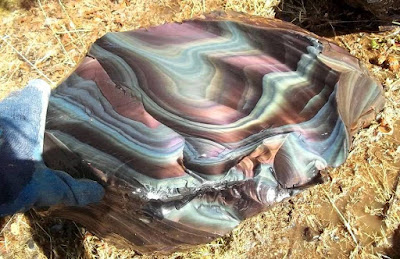 Spectacular Minerals  Rainbow Obsidian