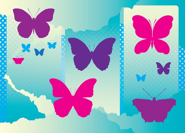 110 Free Butterflies Vector Art Graphics Download