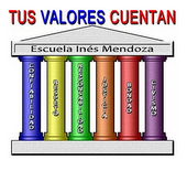 Logo Tus Valores Cuentan Esc. Ines Mendoza
