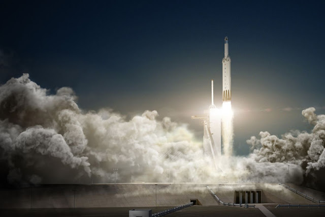 Falcon Heavy Rocket Falcon Heavy Rocket