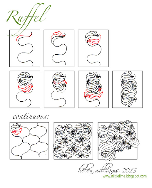 Ruffel Tangle Pattern