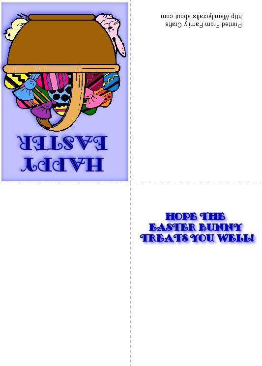 Make your Own Easter Cards Free Printable Cards Let's Celebrate!