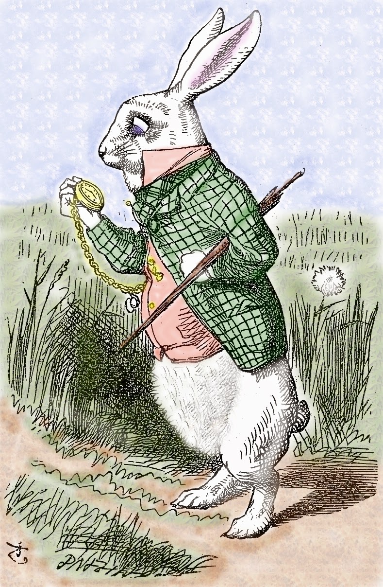 clipart alice in wonderland rabbit - photo #32