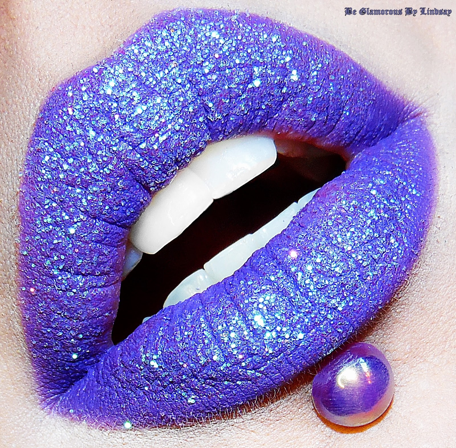 Be Glamorous By Lindsay Day 11 Glitter Lips AF