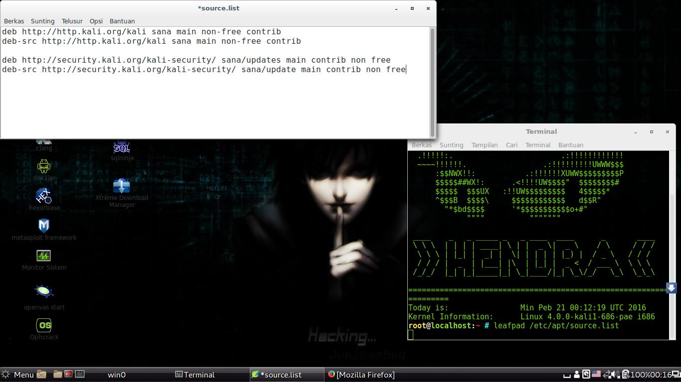 Репозитории kali. Ubuntu repository list. Leafpad linux. Репозитории kali. Репозитории kali.