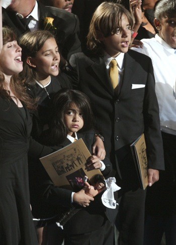 Michael Jackson's youngest son Blanket