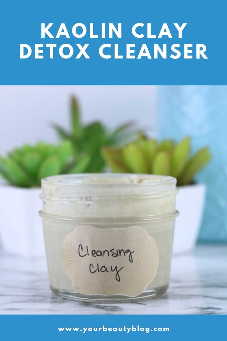 DIY Kaolin Clay Facial Cleanser Recipe Everything Pretty