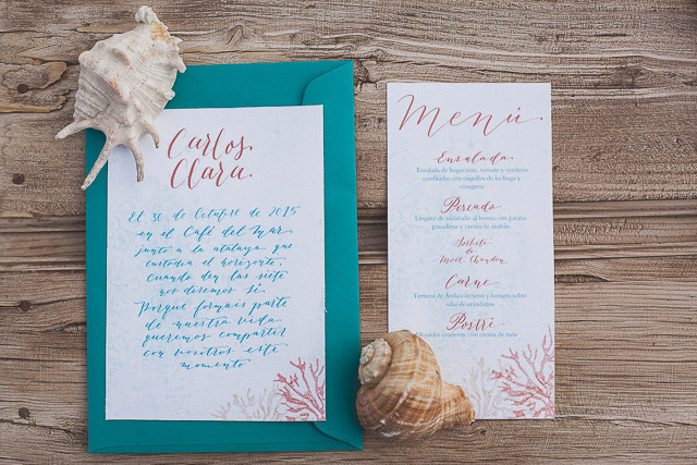 boda playa ideas coral marinera chuppah