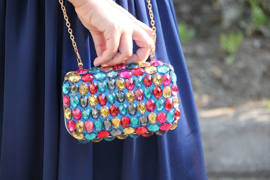 DIY Cómo hacer bolso joya / DIY Jewelry clutch