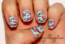 cherry nail blossom tutorial