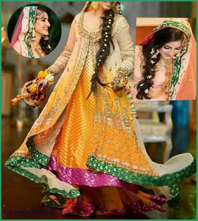 Latest Fashion Mayon Mehndi Dress Latest Fashion Mayon Mehndi Dress