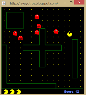 pacman en java codigo tutorial
