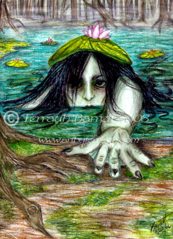 DragonsFaeriesElves&theUnseen : Jenny Greenteeth the Water Fairy