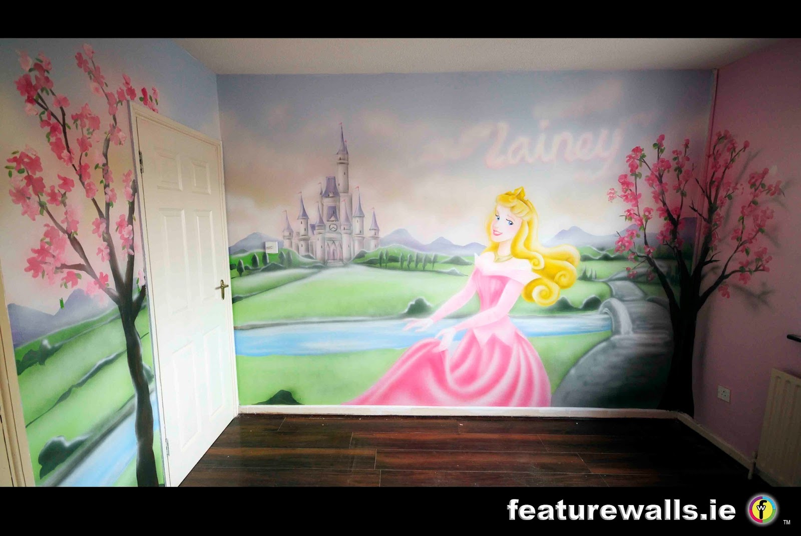 Mural Painting Professionals featurewalls.ie DISNEY'S SLEEPING BEAUTY