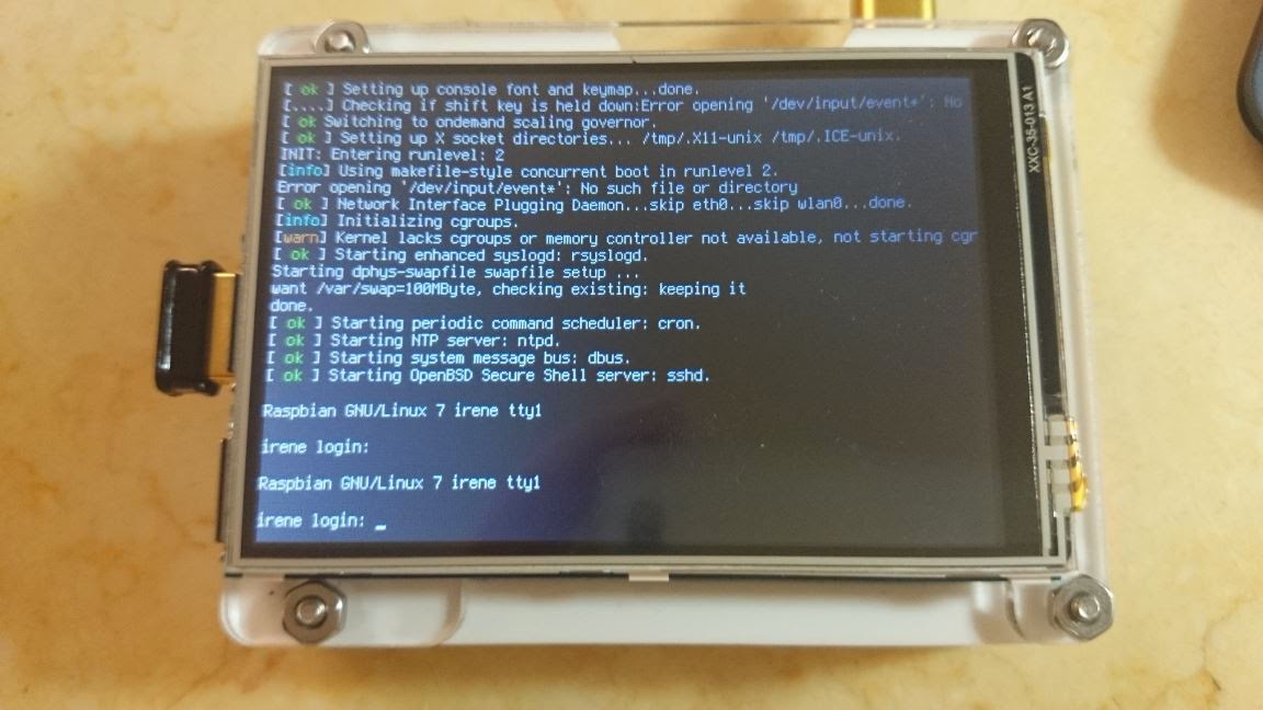 Tech Candy: Getting the Raspberry Pi 2 to work with the WaveShare 3 ...