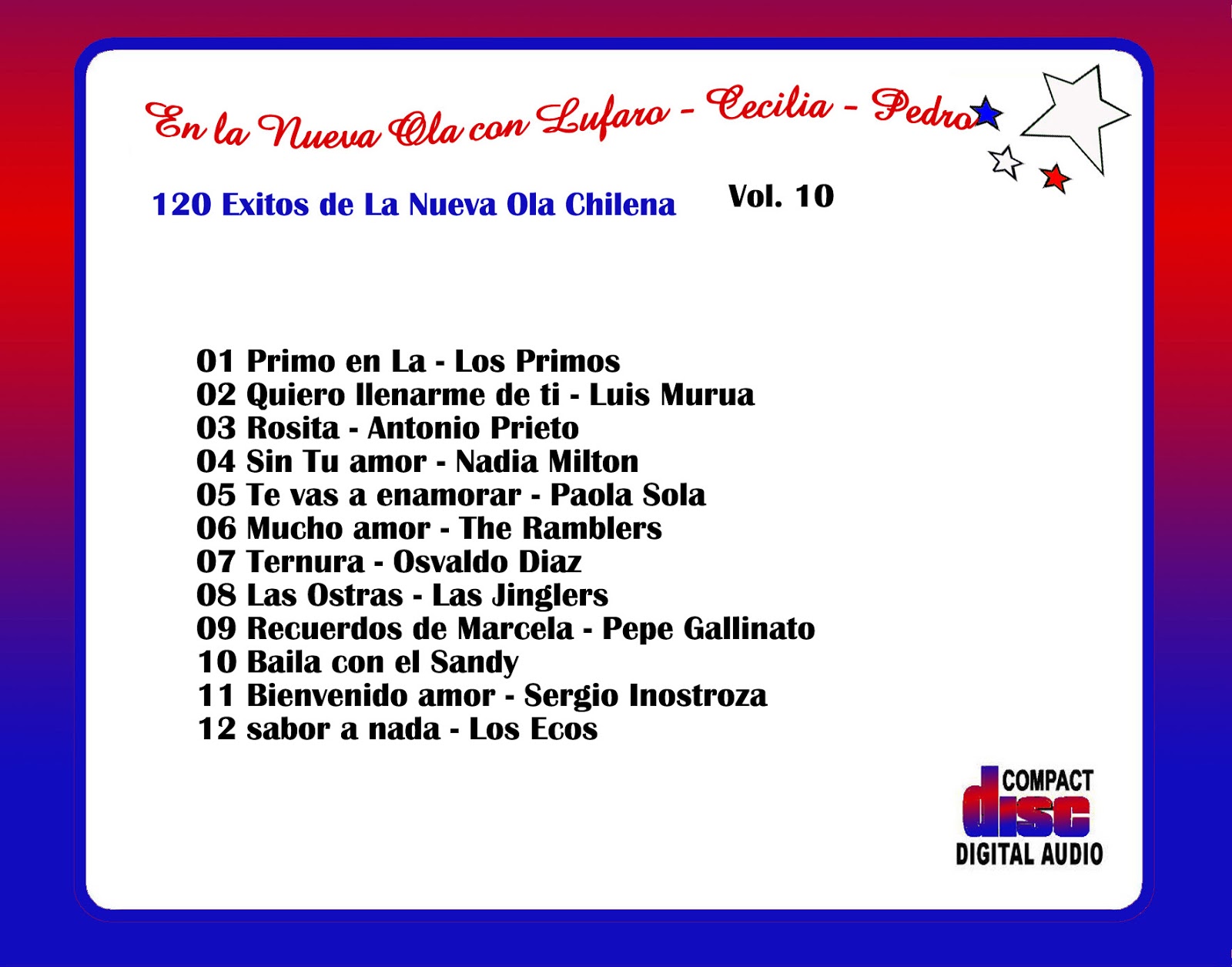 compilados oldies 120 exitos nueva ola cd 10 Atras10