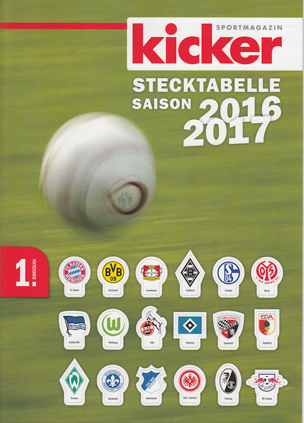 Football Cartophilic Info Exchange Kicker magazin  Bundesliga
