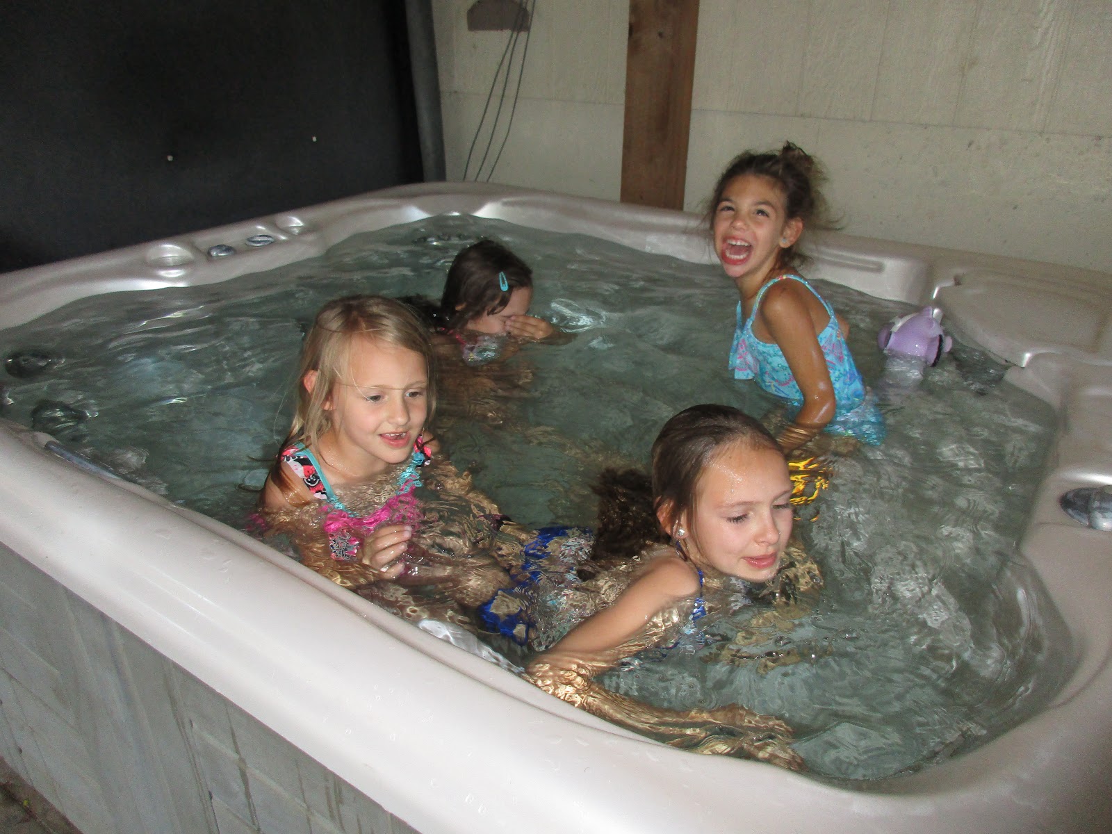 Benton Family May 17th (Chalk/Hot Tub Kid Night)
