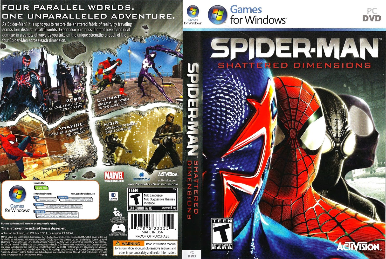 Ultimate Spider Man speichern Spiel pc