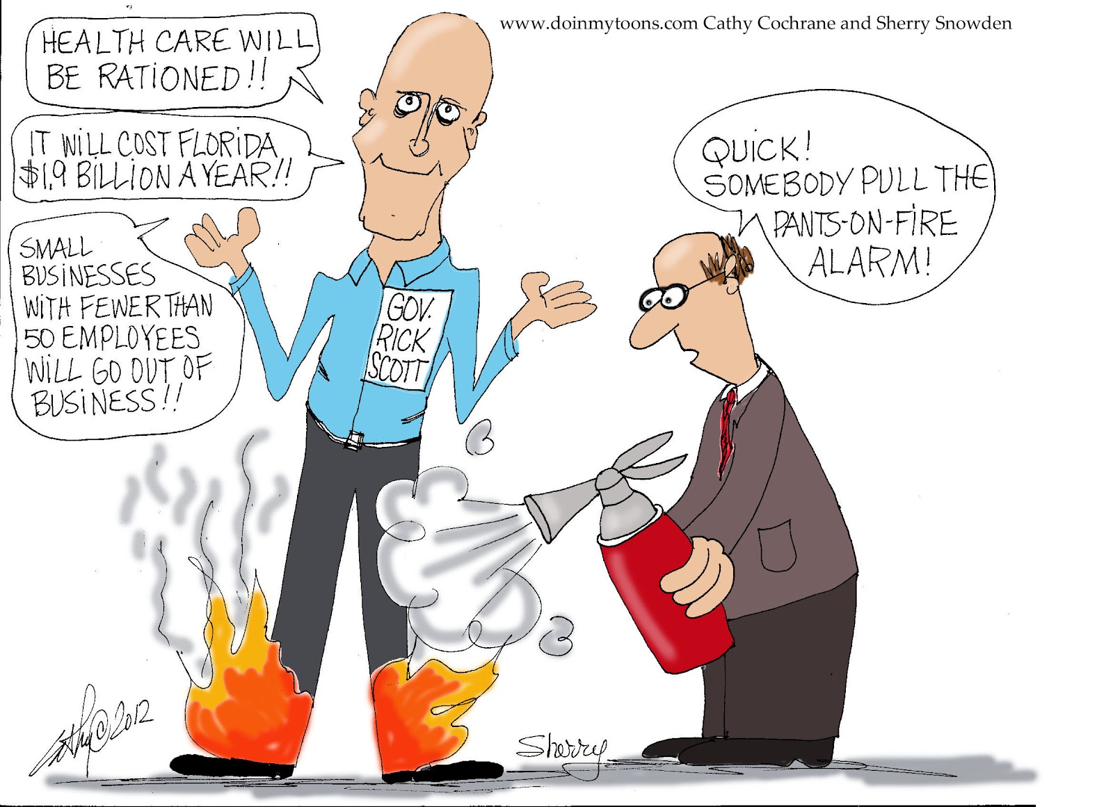 DoinMyToons PantsOnFire Alarm