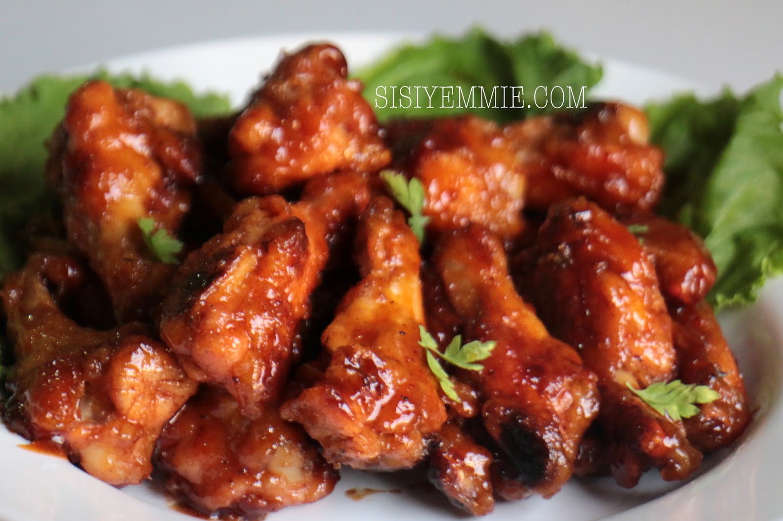 HONEY BARBECUE CHICKEN WINGS SISIYEMMIE Nigerian Food & Lifestyle Blog